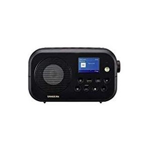 Sangean Dpr-42Bt Draagbare Dab+ Digitale Radio (Fm-Rds-Tuner, Bluetooth, Geïntegreerde Luidspreker, Werkt Op Batterijen), Zwart