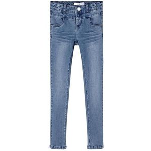 name it NKFPOLLY DNMTRILLAS 3001 PANT NOOS Jeans, Medium Blue Denim, 140