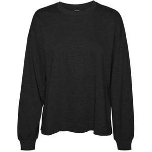 VERO MODA Dames Vmpira Ls JRS Sweatshirt, zwart, M
