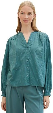 Blouse - Klassieke Blouse - Katoen - Lange Mouw - Losse Pasvorm