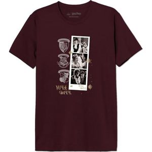 Harry Potter T-shirt heren, Bourgondië, XXL