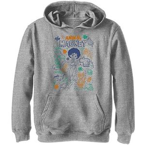Disney Pixar jongens Encanto Animal Magneet Hoodie T-Shirt Athletic Heather S