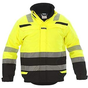 Hydrowear 072396YB Umag RS lijn vaste voering RWS jas, Hi-Vis geel/zwart, 4XL maat