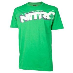 Nitro Snowboards Heren T-Shirt Feedback S/S, Kelly Green, M