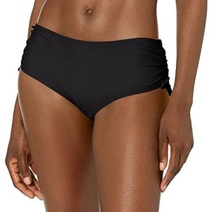 Catalina Women’s Side-Tie Bikini Swim Bottoms, Black, Medium