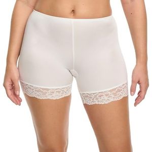 Susa Slip Dames met been - Wiesn-Zauber 711 I Ondergoed voor Vrouwen - Slips met hoge taille - Elastisch en comfortabel, met gevoerde stap - Ivoor - Maat 40, ivoor, 40