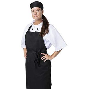 Nisbets - Essentials Bib - Kappersschorten - Zwart - Pak van 2