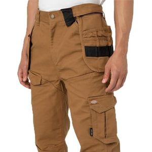 Dickies, TECHDUCK Broek, voor heren, eenheidsmaat, gespoelde bruine eend, Gespoelde bruine eend, One size