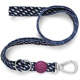 MORSO® Multifunctionele riem voor honden, 3 lengtes (2,3/1,15/0,75 m) blauw, maat L