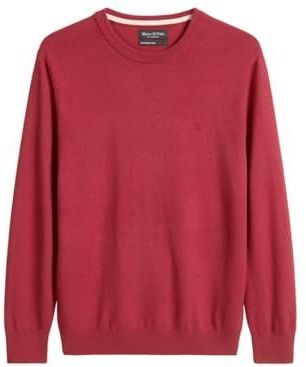 Marc O'Polo - Regular Fit - Gebreide Pullover - Effen - Mix van Katoen en Scheerwol