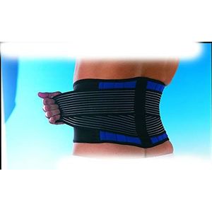 X-Large Neopreen Double Pull lumbale rugsteun, stabiliserende rugbrace, verstelbare gekruiste elastische constructie, corrigeert slechte houding, neopreen compressiewrap