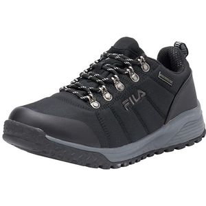 FILA Hikebooster Low Trail-hardloopschoen voor heren, zwart, 45 EU