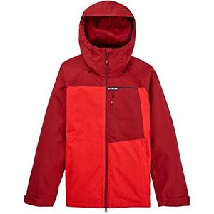 Burton Lodgewatteerde snowboardjas voor heren, Sun Dried Tomato/Tomato, M