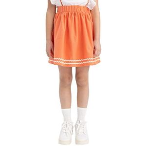 DeFacto Meisjesrok, rood, 8-9 Jaren