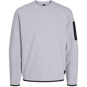 Jack & Jones Jcofusion Sweat Crew Neck Noos, lichtgrijs gem., S