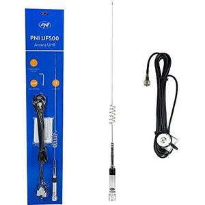 UHF-antenne PNI UF500, 63 cm, 430-470 MHz, met kabel PNI T941