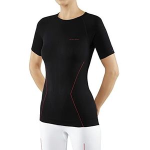 FALKE Warm functioneel damesshirt met korte mouwen, functioneel garen, zwart, wit, vele andere kleuren, ademend ondergoed voor sport, warm, sneldrogend, voor milde tot koude temperaturen, 1 stuk