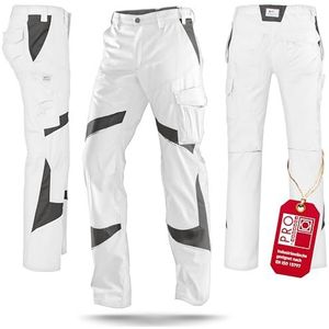 Kubler 22505365-1097-102 Maat 102 ""Activiq"" Broek - Wit/Antraciet