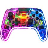 Gamecontroller - Meerkleurige RGB - Draadloze USB/Bluetooth - Compatibel met PC en Consoles