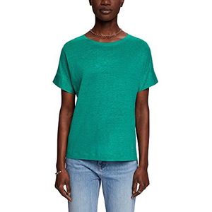 ESPRIT Collection T-Shirt dames 033eo1k302,305/Emerald green.,XS