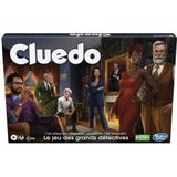 Hasbro Gaming F6420101 vernieuwd Cluedo-spel voor 2-6 spelers misdaadspellen detectivespellen familiespellen voor kinderen en volwassenen (Frans) Meerkleurig L