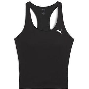 PUMA - TAD ESSENTIALS - Tanktop - Zwart - 2-in-1 met ingebouwde beha