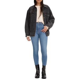 Levi's Mile High Super Skinny Jeans - Dark Indigo Worn In