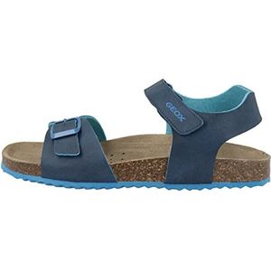 Geox J Ghita Boy Sandal, AVIO/Sky, 26 EU, Avio Sky, 26 EU