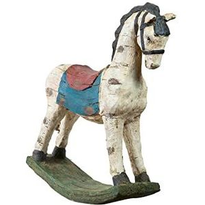 Koekjes decoratief paard beeldje van keramiek 55 x 15,5 x 57 cm | Vintage figuur | Home Decor cadeau-ideeën | bijzondere voorwerpen