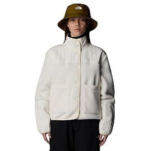 The North Face Cragmont Fleecejack voor dames White Dune XL