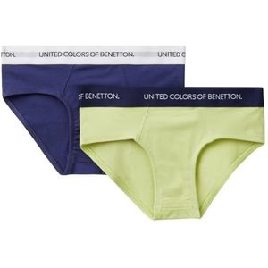 United Colors of Benetton Set van 2 slips, Geel, 120