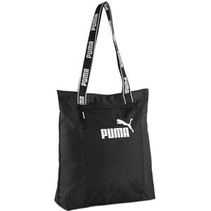 PUMA Core Base Shopper koper, zwart, OSFA volwassenen, uniseks, Puma Zwart, Eén maat