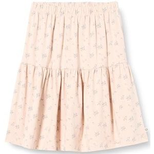 Müsli by Green Cotton Jasmin Flared Rok voor meisjes, Nightingale/Jasmin Blue/Stormy Blue, 104