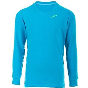 WINSHAPE Uniseks sweatshirt voor kinderen, turquoise, 90/100 cm