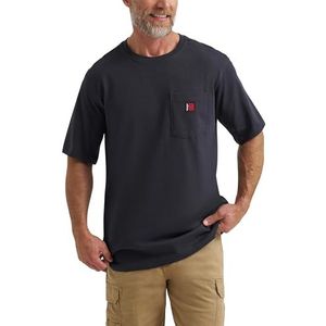 Wrangler Short Sleeve Pocket T-Shirt, Navy, XX-Large Tall