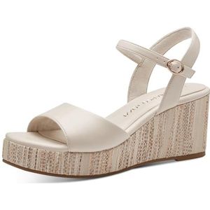 MARCO TOZZI Heeled Sandal by Guido Maria Kretschmer 2-28389-42 dames, Cream, 38 EU