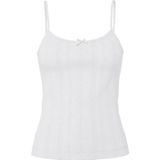 PIECES Pcmarie Singlet Poin Top JRS Noos Bc, cloud dancer, M