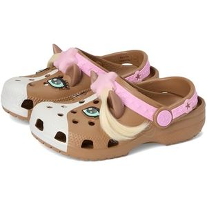 Crocs - Toddler Classic IAM Horse - Klompen - Milk Chocolate - Kinder