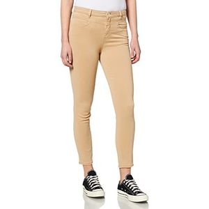 BOSS 1SKINNY Crop 1.3 Skinny Fit Jeans voor dames, met moderne lijnen, Lichtbeige278, 24