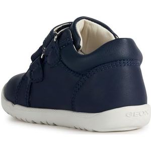 Geox Babyjongens B Macchia Boy First Walker Shoe, Donkerblauw, 22 EU