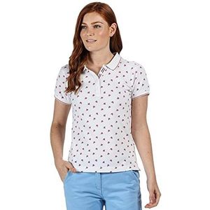 Regatta Dames Faine Ii' Coolweave Katoen Bedrukte T-shirt met korte mouwen/Polos/Vesten