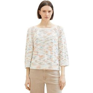 TOM TAILOR Damestrui, 34854 - oranje veelkleurig tapeyarn, XS