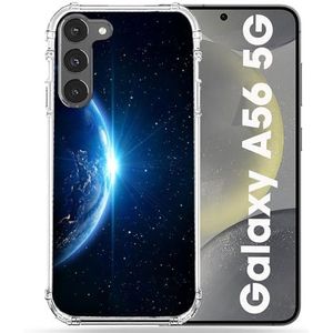 Cokitec Versterkte hoes voor Samsung Galaxy A56 5G Universe Planeet Aarde