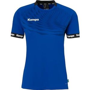 Kempa Wave 26 shirt voor dames, Wave 26 shirt voor dames en meisjes, sportshirt met korte mouwen, functioneel shirt, handbal, gym, fitness shirt