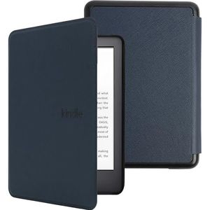 Hoes voor 6 inch Kindle Paperwhite (11e generatie), magnetische AAN/UIT-automatische doek hoes werd, met inklapbare standaard