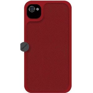 Ozaki O! Photo Gear OP863BR Coque en Plastique met emplacement répied réglable + dragonne voor iPhone 4/4S Marron