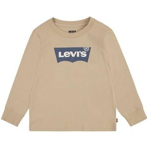 Levi's LVB-L/S Batwing T-stuk, Safari, 6-9 maanden