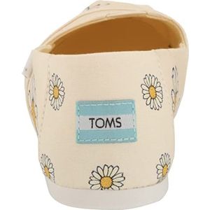 TOMS 10013394 espadrilles voor dames, 7 UK, Natuurlijke madeliefjes, 37 EU