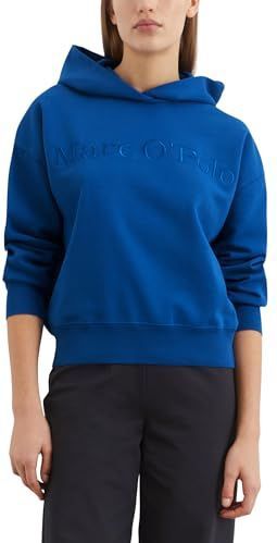 Marc O'Polo - 502407354165 - Hoodie - Shiny Blue