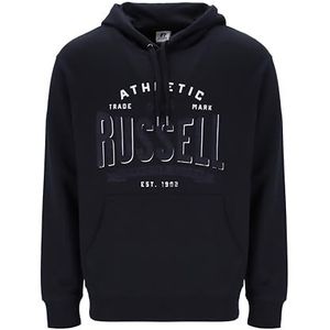 Russell Athletic A30262-NA-190 Rifle-Pull Over Hoody Heren Capuchontrui Cameo Blauw Maat S